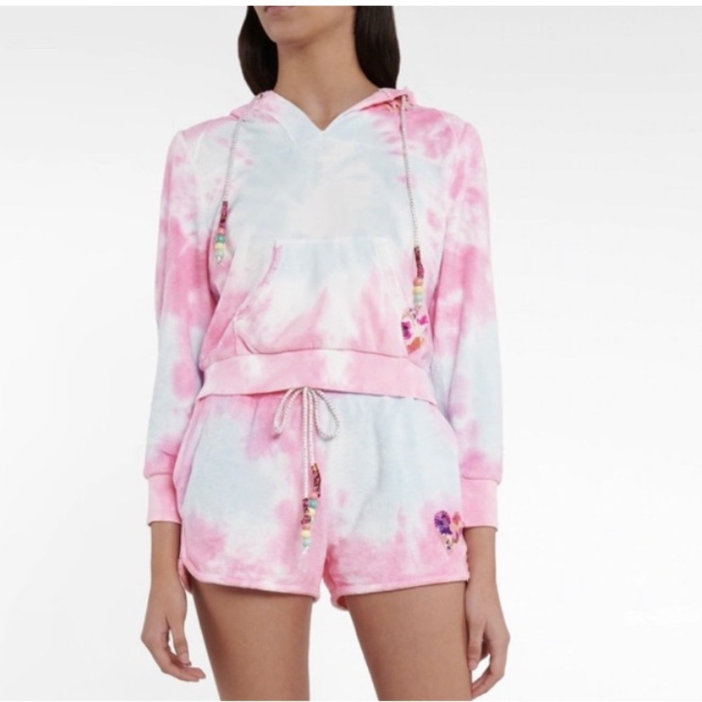 Loveshackfancy tie die hoodie flaw read